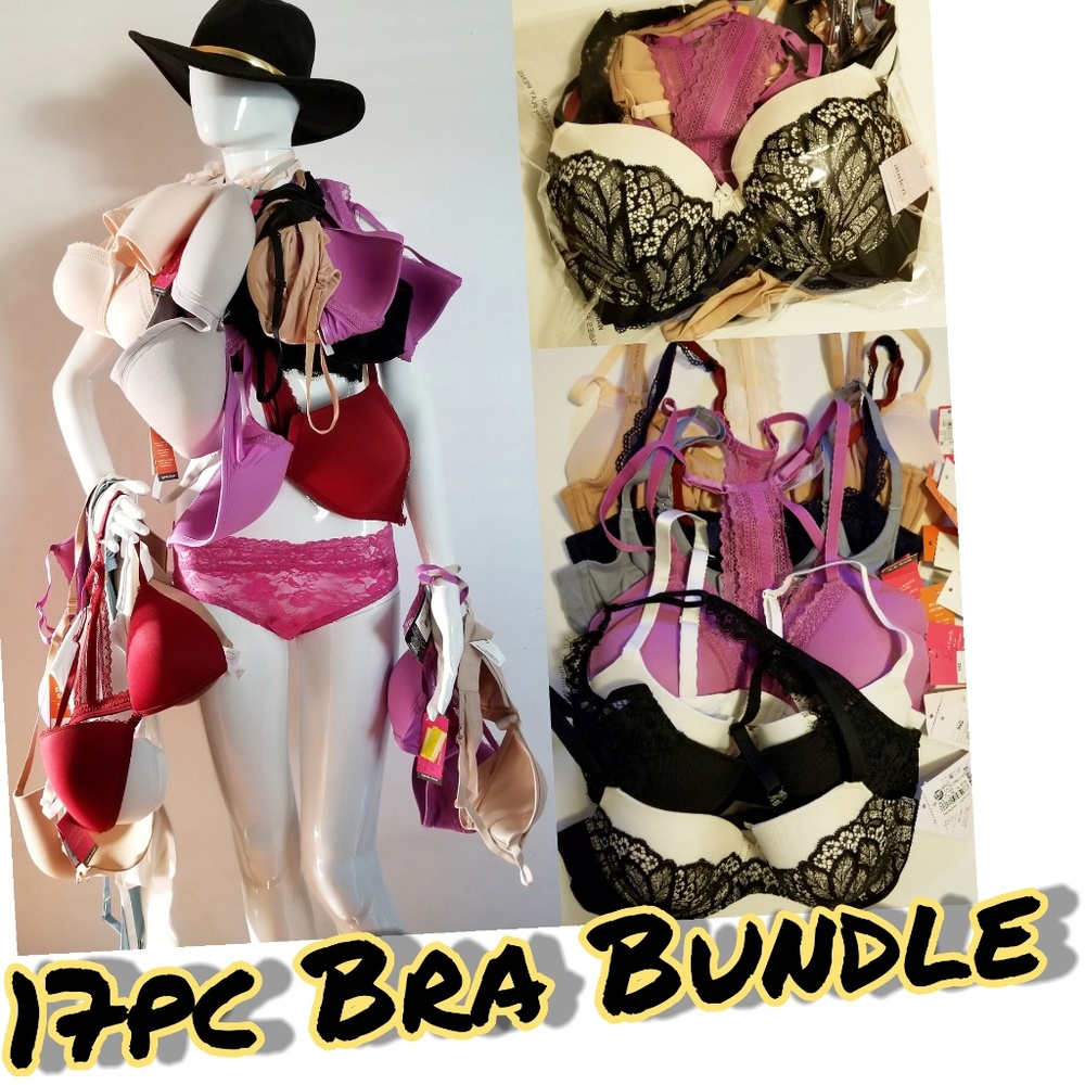 17pc Halter Multi Convertible Bra Bundle